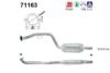 AS 71163 Catalytic Converter